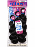 Véloce 15++100% Virgin Remy Hair- Body Wave 14" 16" 18" - Natural Black