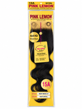 Pink Lemon 15A Virgin Remi Hair - Full Lace Closure Body Wave 14" - Natural