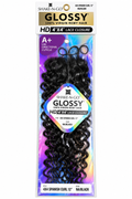 Shake-N-Go Glossy HD 4x4 Lace Closure – Spanish Curl 12" – Natural Black