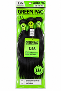 Green Pac 13A Unprocessed Remi Human Hair – Straight 12"/14"/16" – Natural