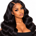 Natural Black 30-Inch Body Wave 13x6 HD Lace Frontal Wig