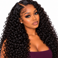 22-Inch Burmese Curly 13x6 HD Lace Frontal Wig