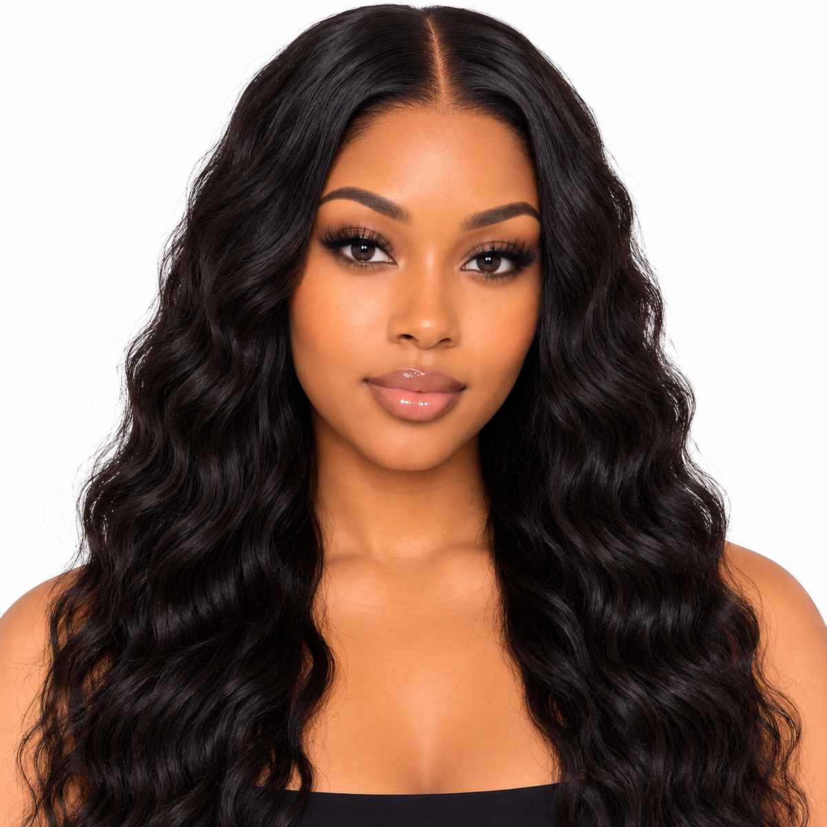 30" Natural Wave HD Lace Wig – 13×6, 200% Density