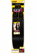 Eve Hair 9-Piece Clip-In Extension - 22" Straight Human Hair, Color #1
